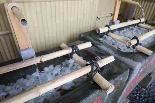 駒込富士神社の手水