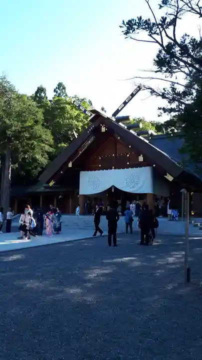 北海道神宮の本殿・本堂