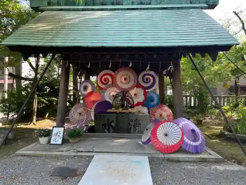 若宮神明社の手水舎