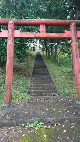 正一位 若草稲荷神社の鳥居