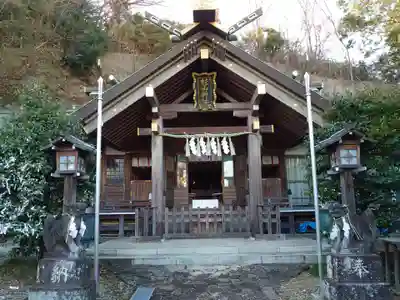 新羽杉山神社の本殿・本堂