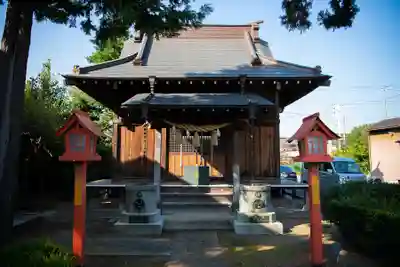 北草加氷川神社の本殿・本堂