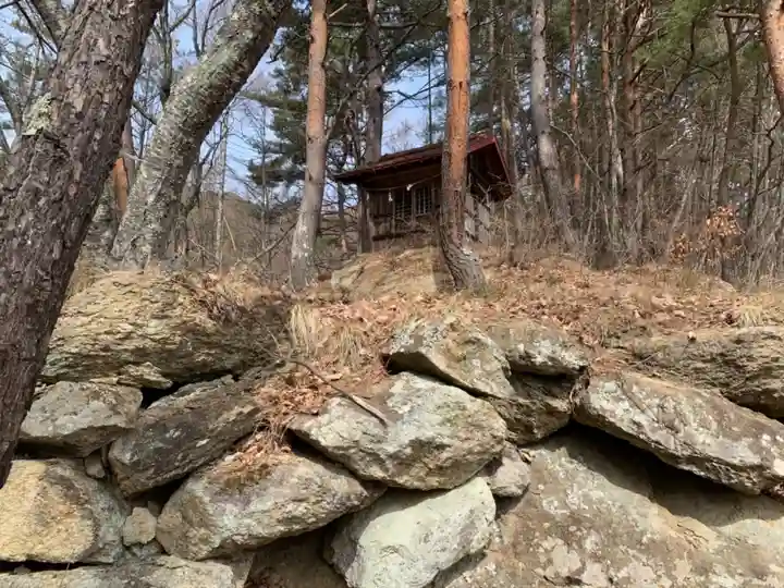 蚕影神社の本殿・本堂