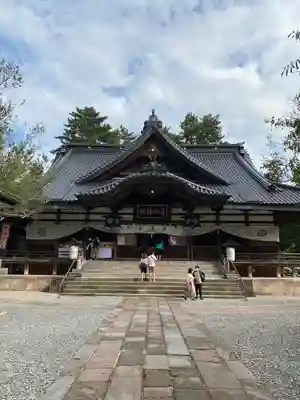尾山神社の本殿・本堂