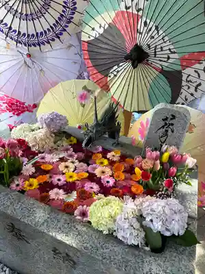 札幌諏訪神社の手水舎