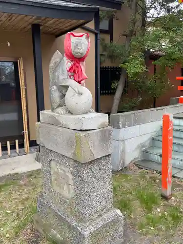 大森稲荷神社の狛犬