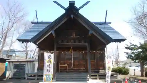 神居神社遥拝所の本殿・本堂