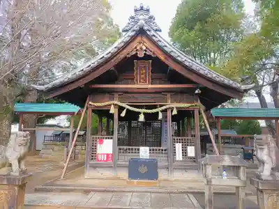 中山神明社の本殿・本堂