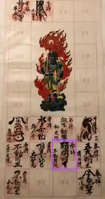 不動院（東光寺）の御朱印