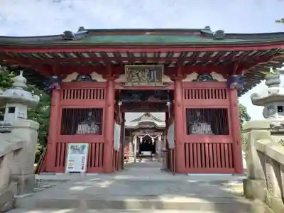 長沼八幡宮の山門・神門