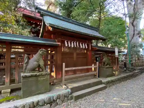 大國魂神社の狛犬