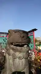 熊本城稲荷神社の狛犬