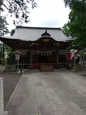 草加神社の本殿・本堂