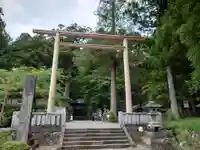 赤城神社(三夜沢町)の鳥居