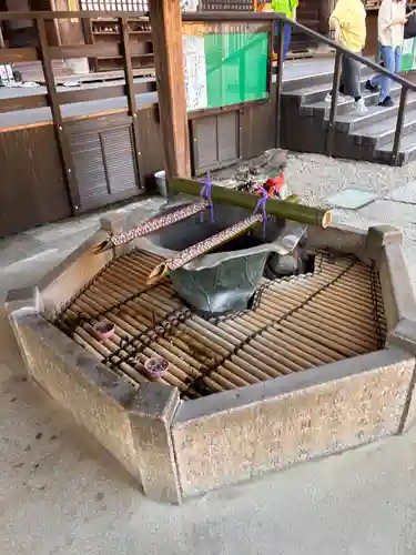 長谷寺の手水舎