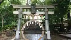 世田谷八幡宮の鳥居