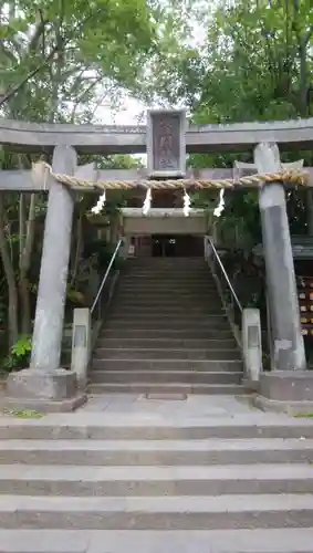 篠崎浅間神社の鳥居