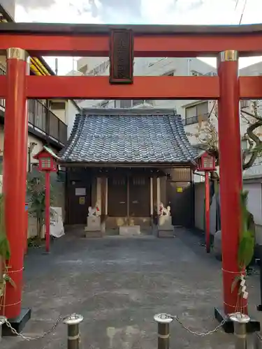 八兵衛稲荷神社の鳥居