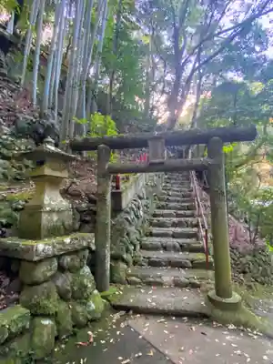 出世不動尊 の鳥居