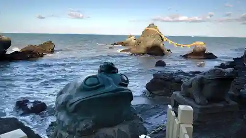 二見興玉神社の狛犬