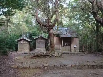 関山神社奥宮のその他建物