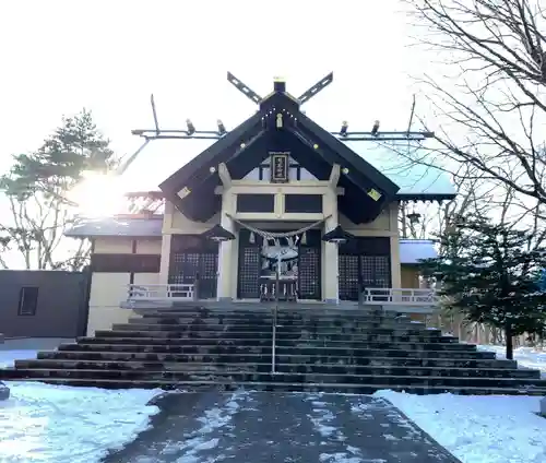 月寒神社の本殿