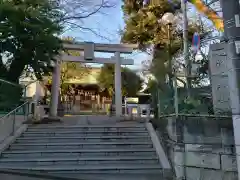 本郷氷川神社の鳥居