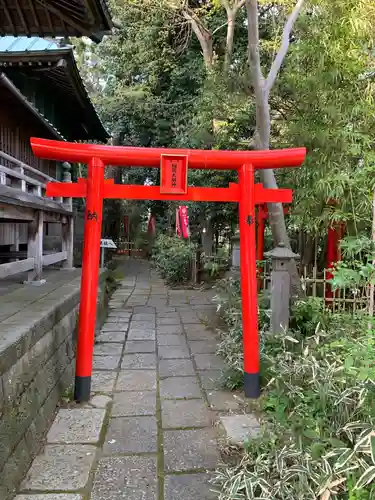 白笹稲荷神社の鳥居