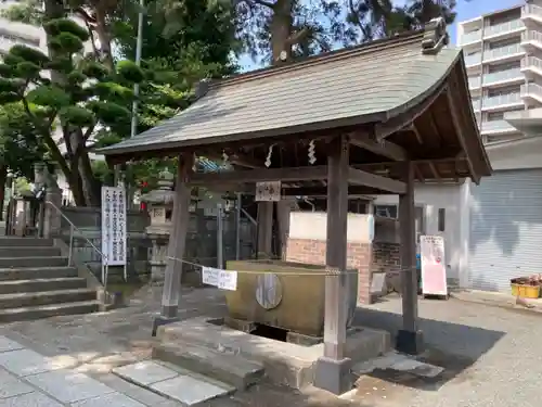 松原神社の手水