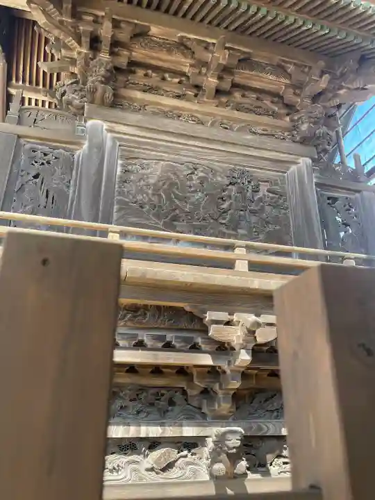 取手八坂神社の芸術