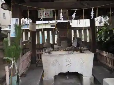 堀切天祖神社の手水舎