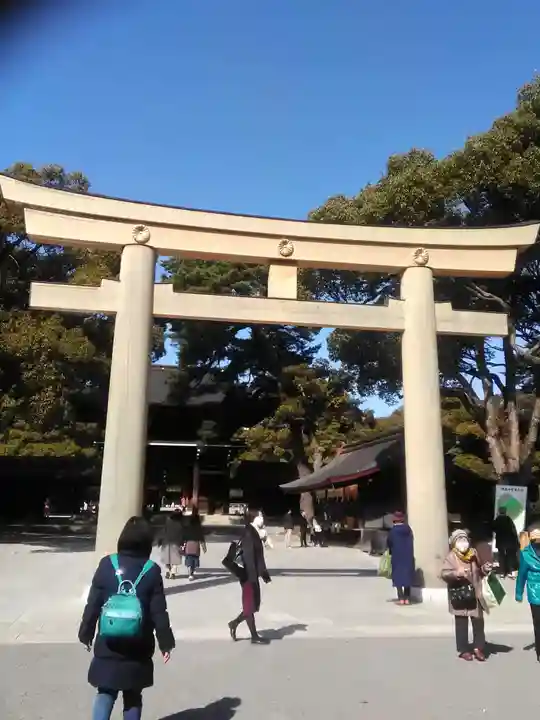 明治神宮の鳥居