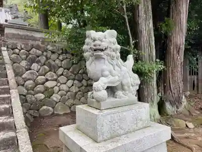 多比鹿神社の狛犬