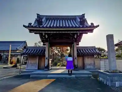 円通寺の山門・神門