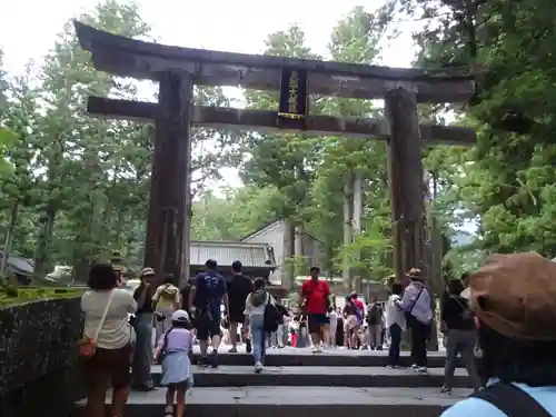 日光東照宮の鳥居