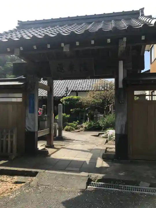 蓮乗院の山門・神門