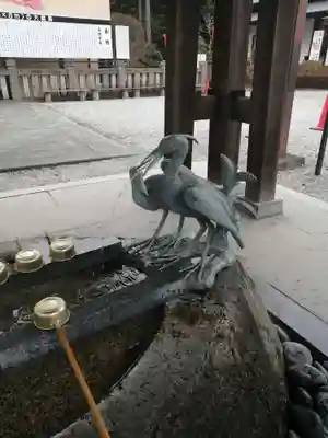 白鷺神社の手水舎