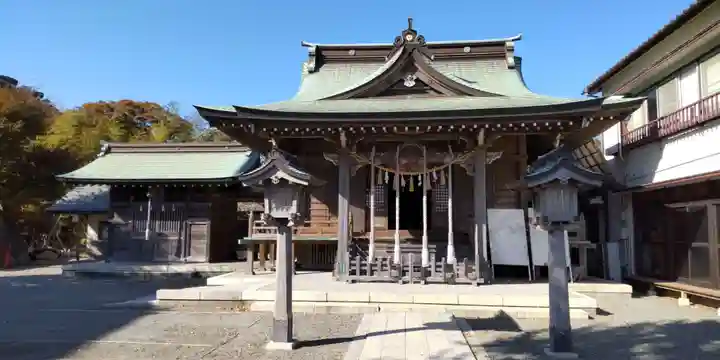 鴨居八幡神社の本殿・本堂
