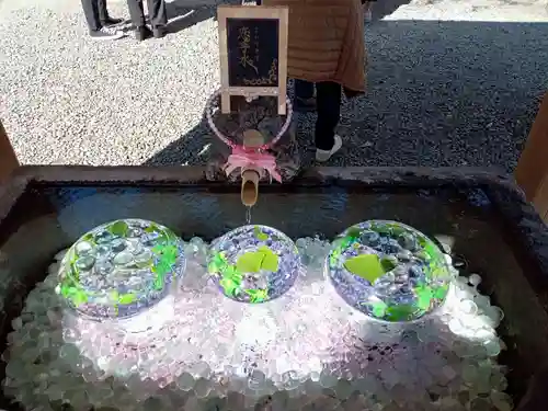 川越熊野神社の手水