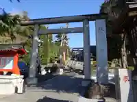 中野沼袋氷川神社の鳥居