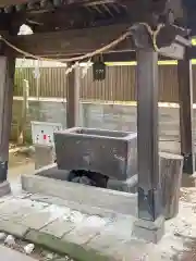 一山神社の手水