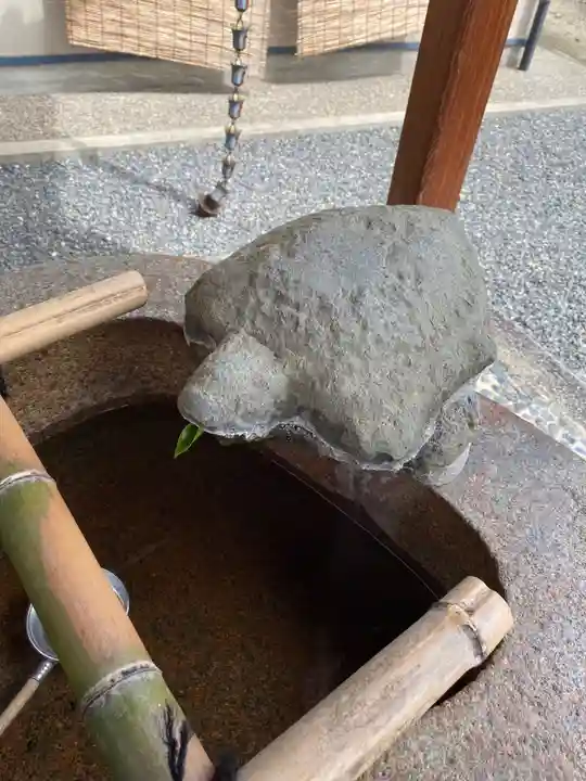 玄武神社の手水舎