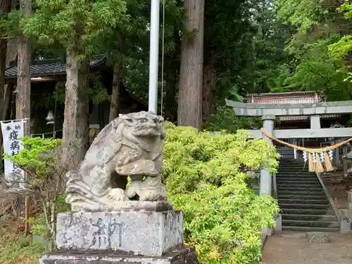 明石神社の狛犬