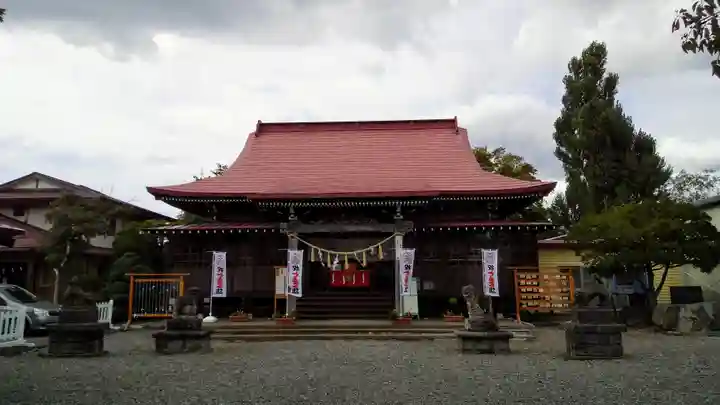 伊達神社の本殿・本堂