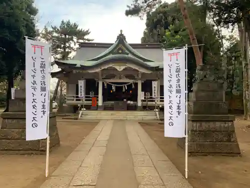 天沼八幡神社の本殿・本堂