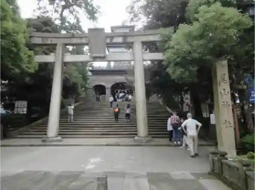 尾山神社の鳥居