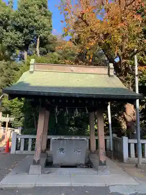 赤羽八幡神社の手水舎
