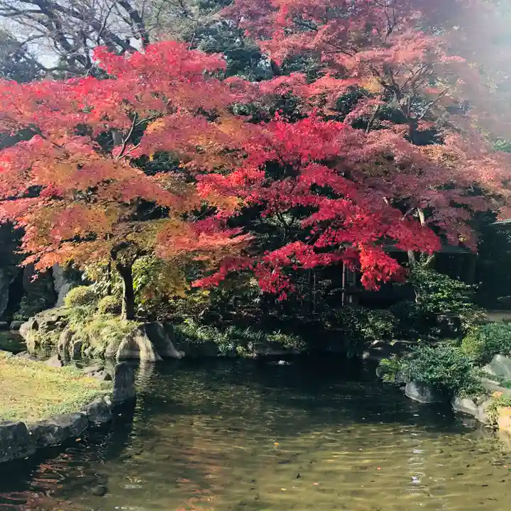 靖國神社の庭園