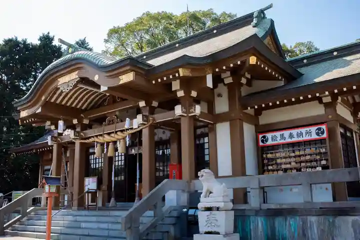 到津八幡神社の本殿・本堂