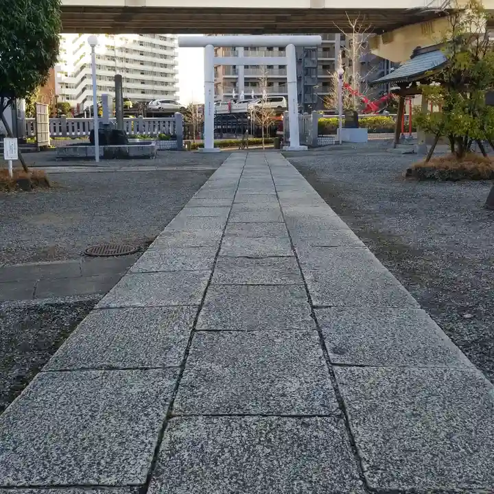小松川神社の鳥居